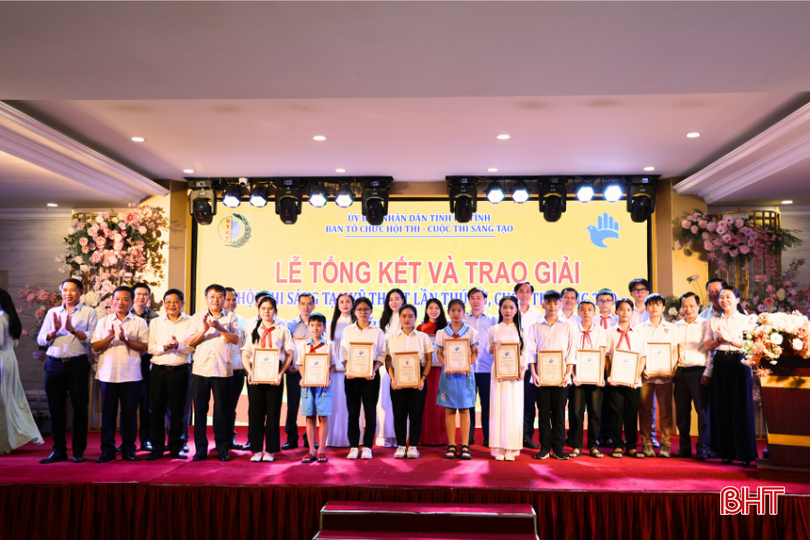 Trao thưởng Hội thi Sáng tạo kỹ thuật, Cuộc thi Sáng tạo dành cho thanh, thiếu niên, nhi đồng