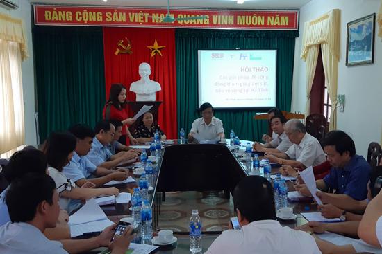 Giải pháp để cộng đồng tham gia giám sát, bảo vệ rừng tại Hà Tĩnh