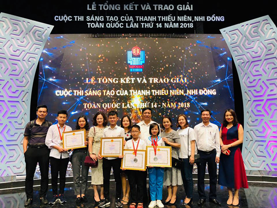 Hà Tĩnh đạt 4 giải thưởng Cuộc thi Sáng tạo TTN-NĐ toàn quốc